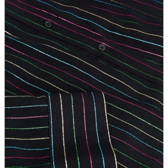 EXPRESS Metallic multi color Duster XXS - Picture 5 of 5